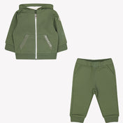 Moncler Baby Boys Jogging Suit Army