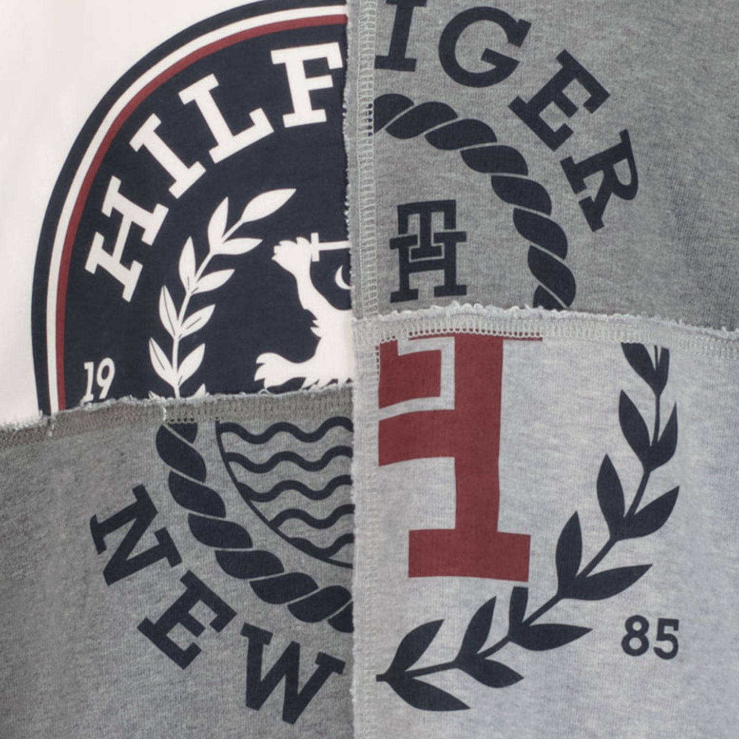 Tommy Hilfiger Chicos Suéter Gris