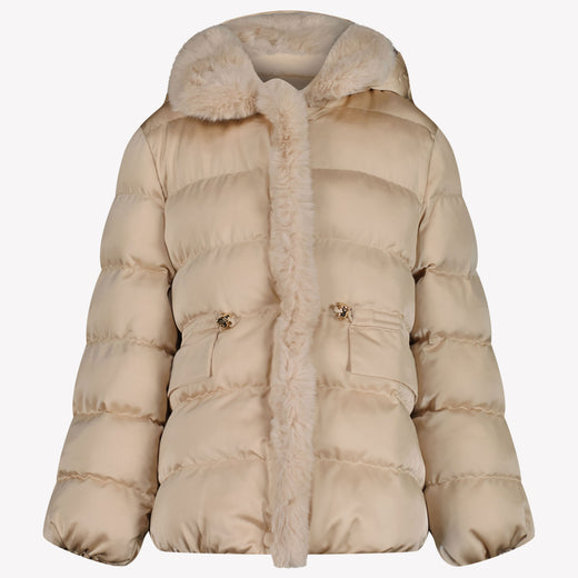 Abel & Lula Manteau d'hiver pour enfants en champagne