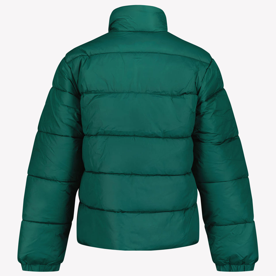 Hugo Kinder Chicos Abrigo de invierno Verde Oscuro