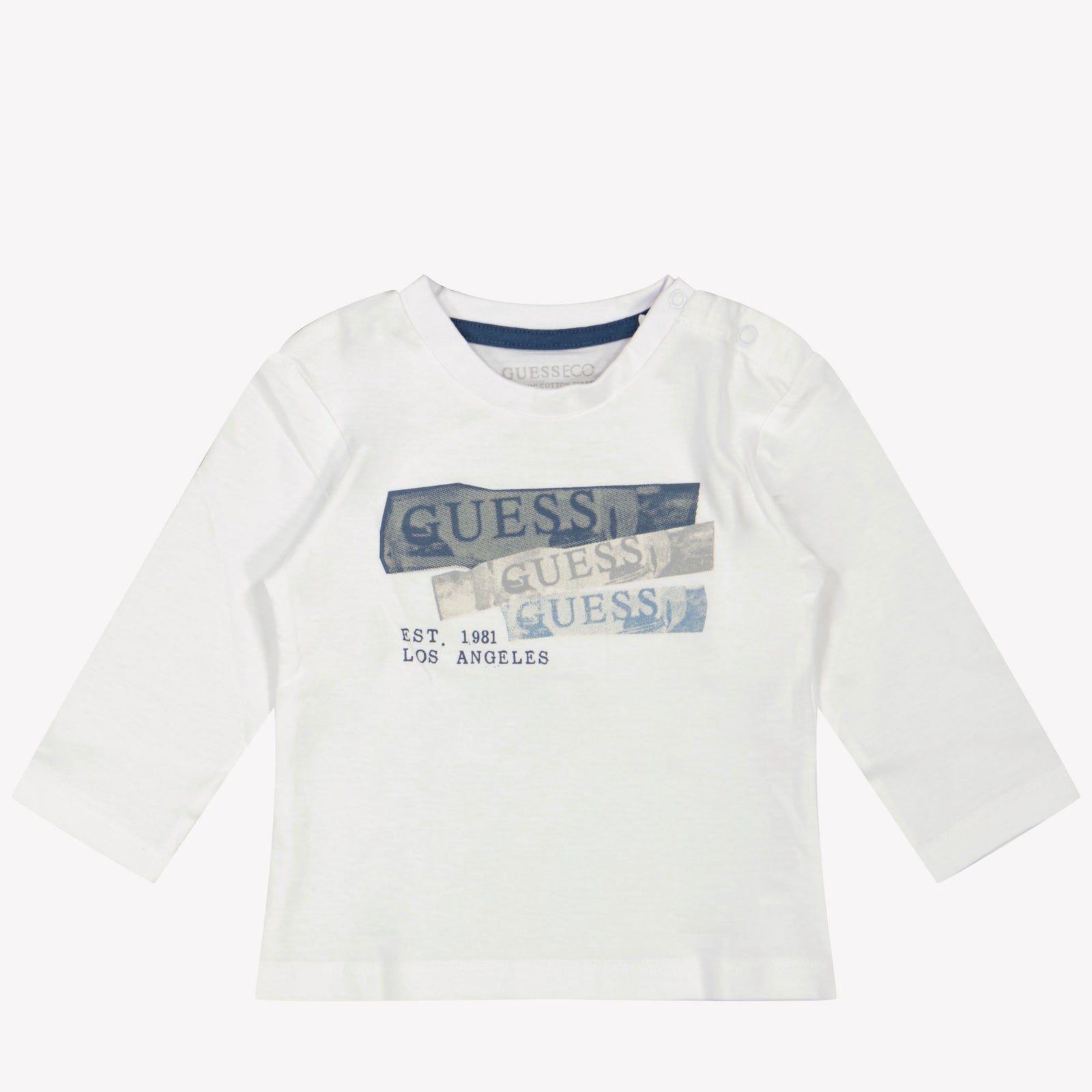 Guess Bebé Chicos Camiseta Blanco