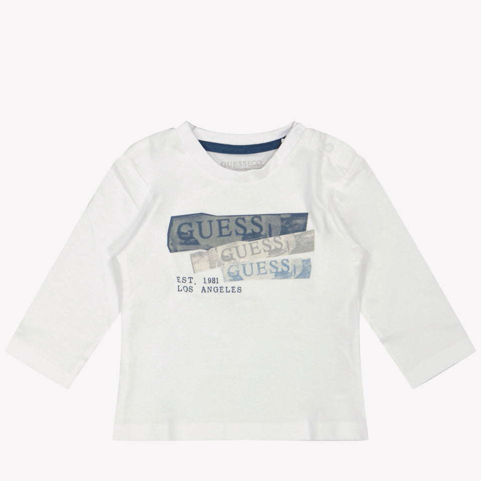 Guess Camiseta Baby Boys White