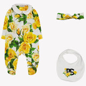 Dolce & Gabbana Baby Babypack amarillo