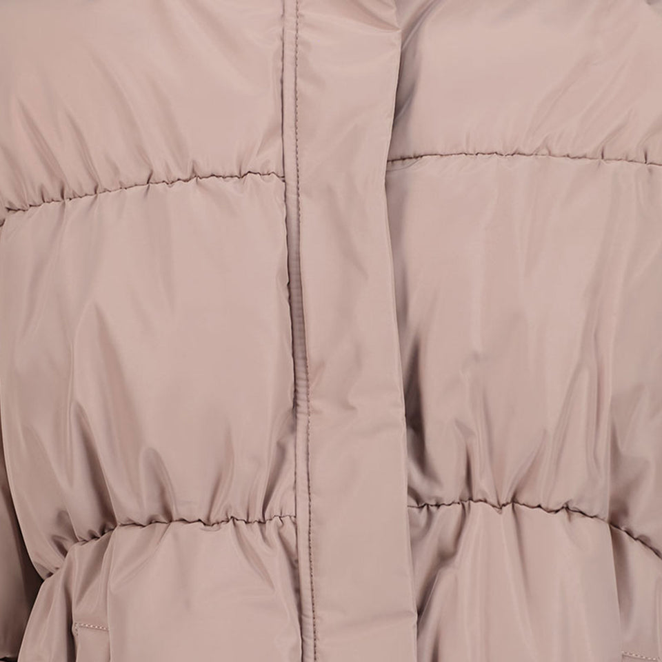 Airforce Mädchen Winterjacke Hellrosa