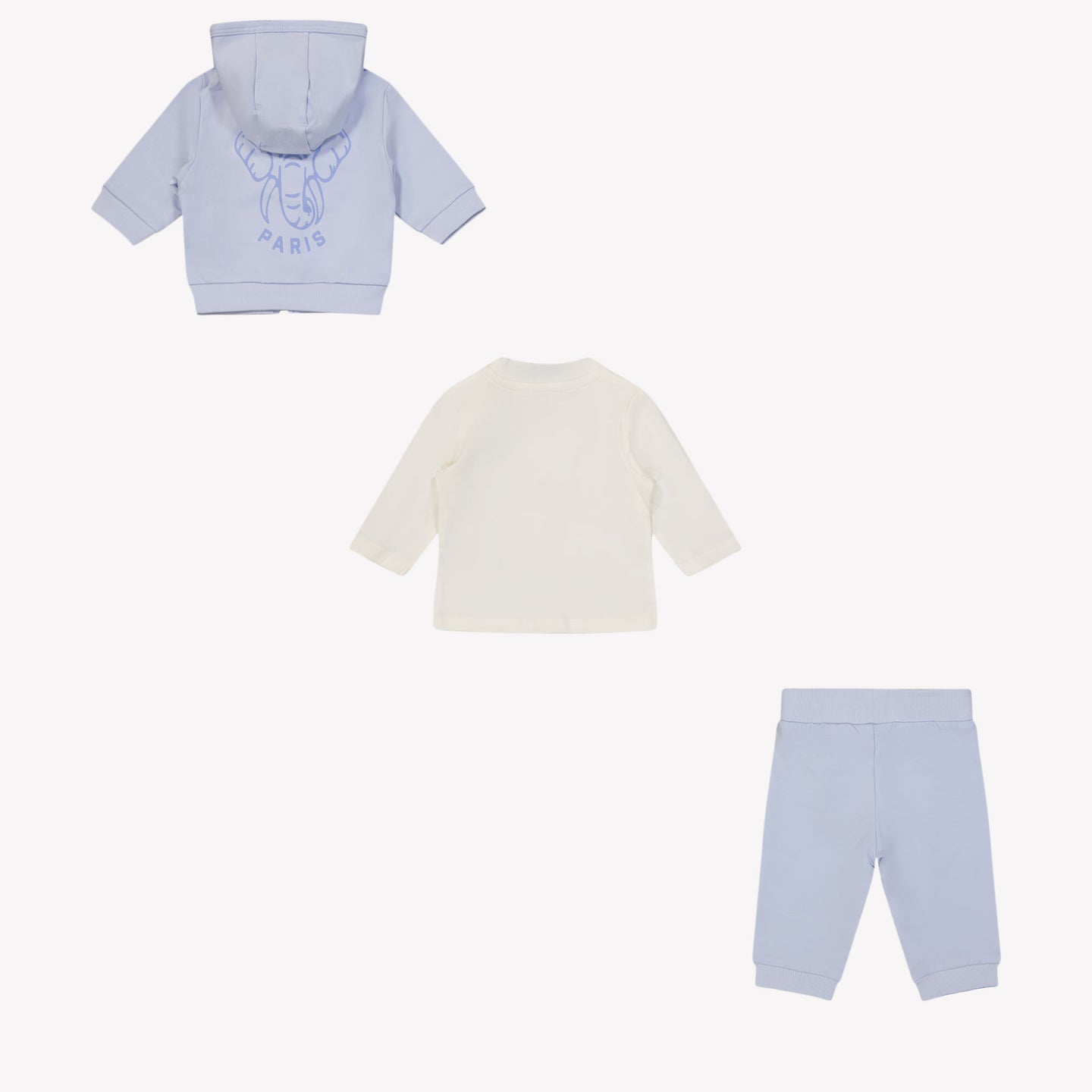 Kenzo Kids Baby Unisex Jogging -Anzug Hellblau