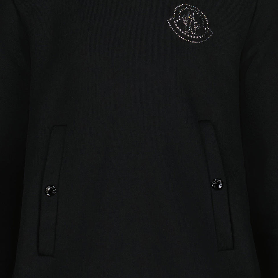 Moncler Filles Robe Noir