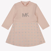 Michael Kors Bebé Chicas Vestido Rosa claro