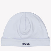 Boss neonato cappello azzurro