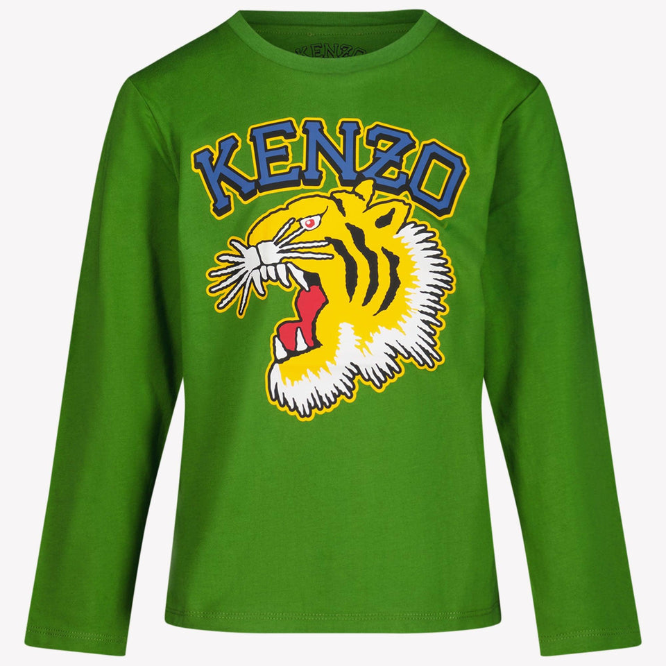Kenzo Kids Boys t shirt Green