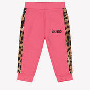 Guess Pantalones de niñas Fucsia