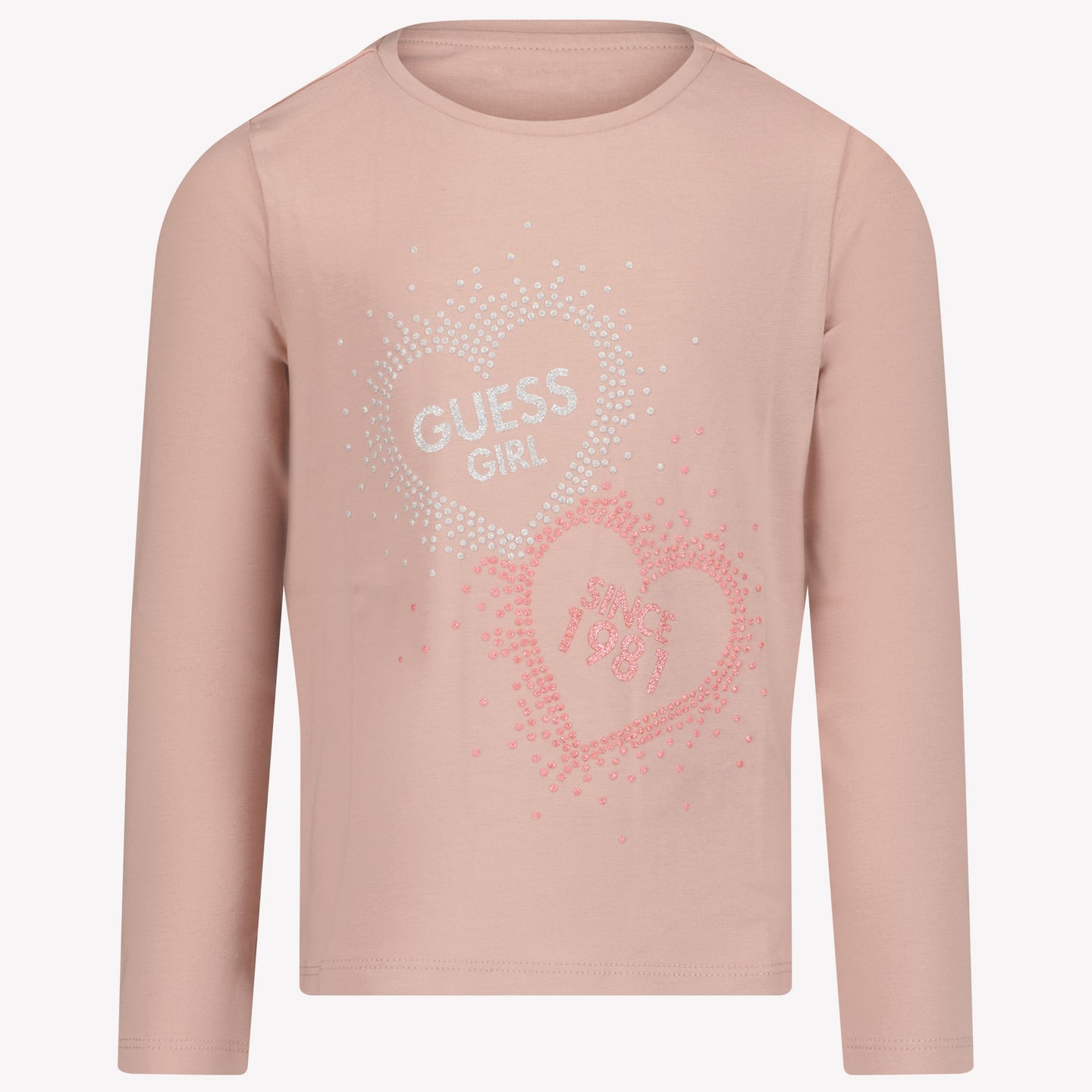 Guess Enfant Filles T-shirt vieux Rose