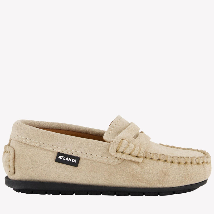 Atlanta Moccasin Unisex Shoes in Sand