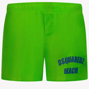 Dsquared2 barnpojkar badkläder fluor green
