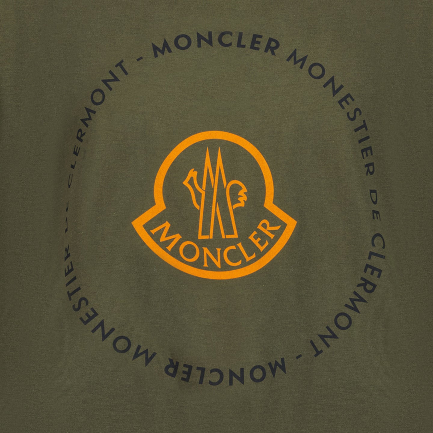 Moncler Boys Camiseta Ejército