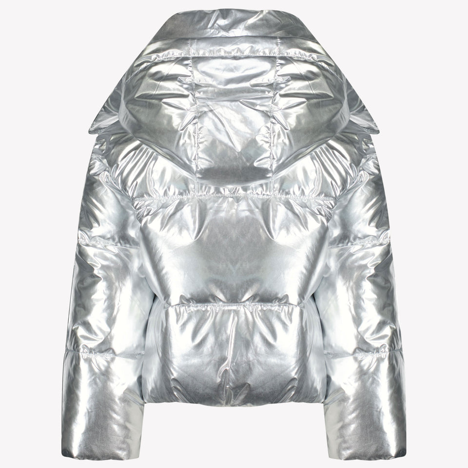 MonnaLisa Filles Veste d'hiver Argent