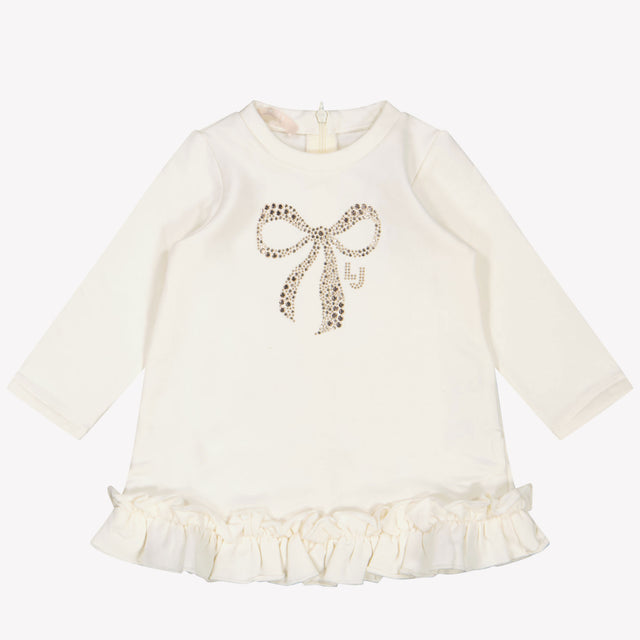 Liu Jo baby Chicas Vestido Blanco Roto