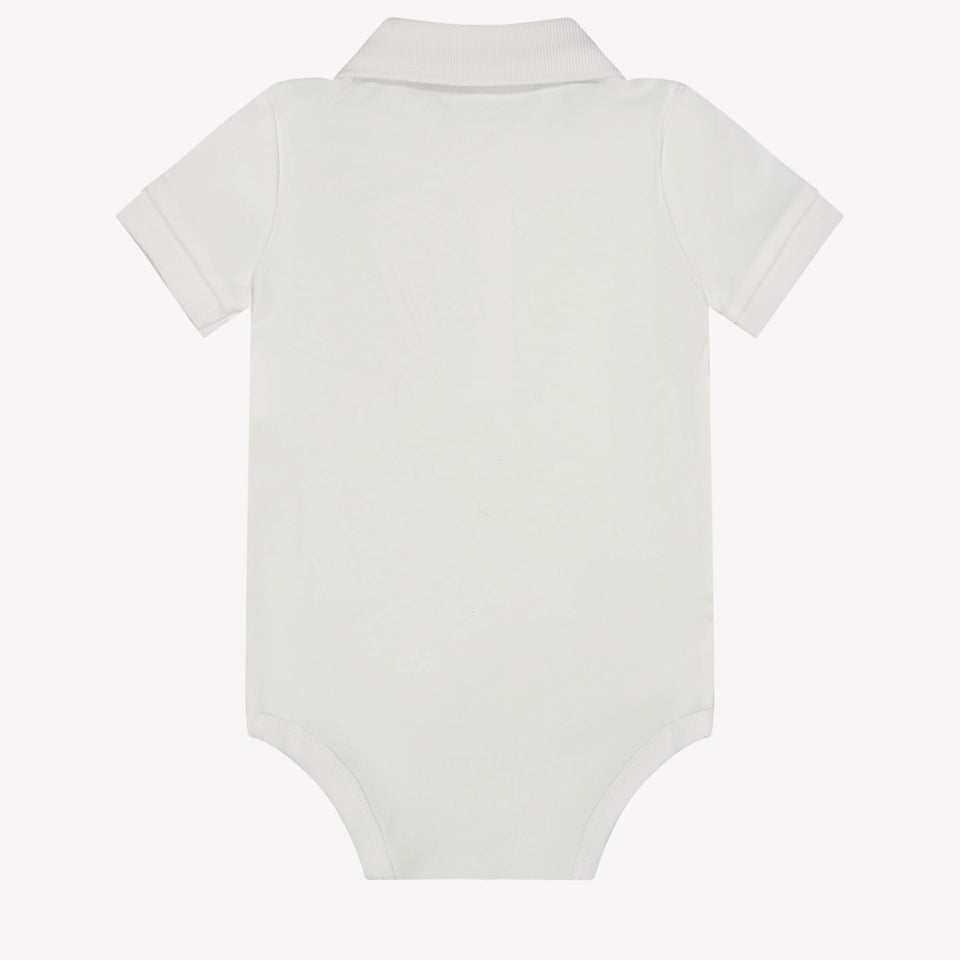 Ralph Lauren Bebé Chicos Bodper en Blanco