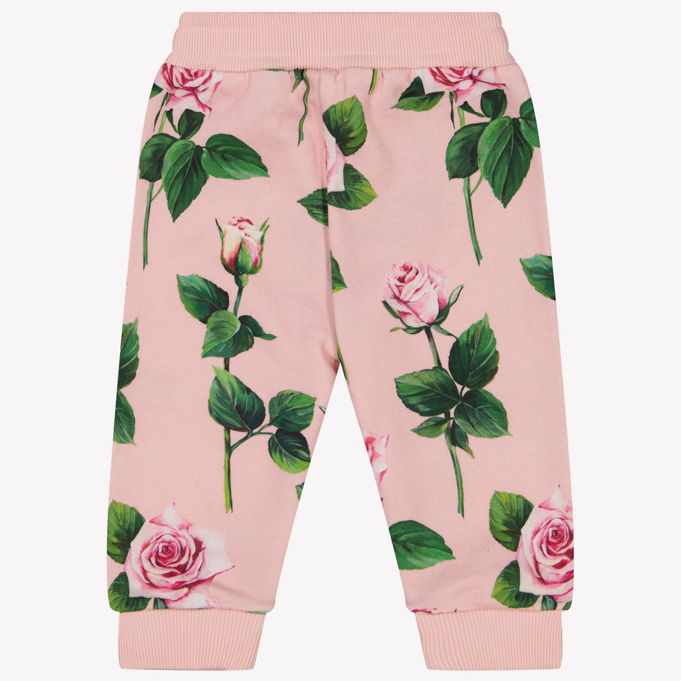 Dolce & Gabbana Bebé Chicas Pantalones Rosa claro