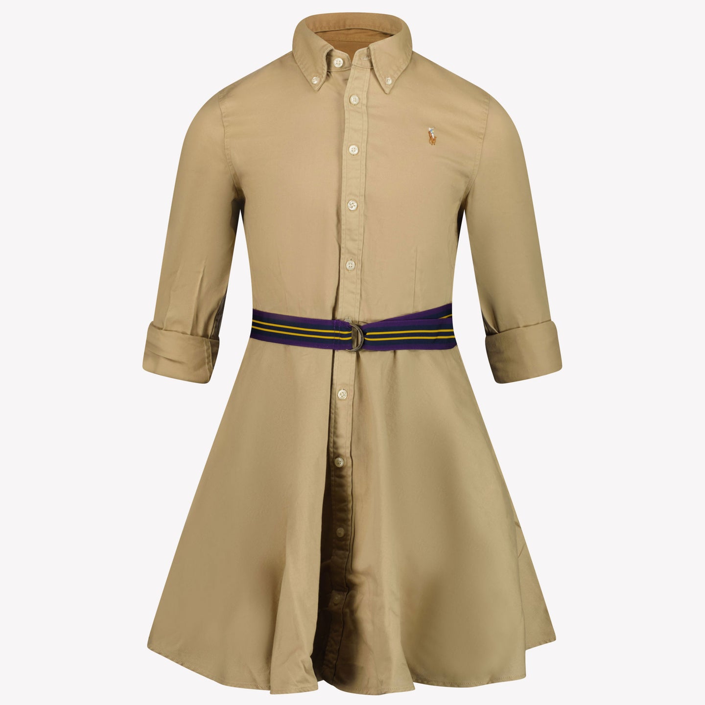 Ralph Lauren Ragazzo Ragazze Vestito Beige