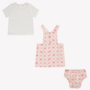 Michael Kors bambine set rosa chiaro