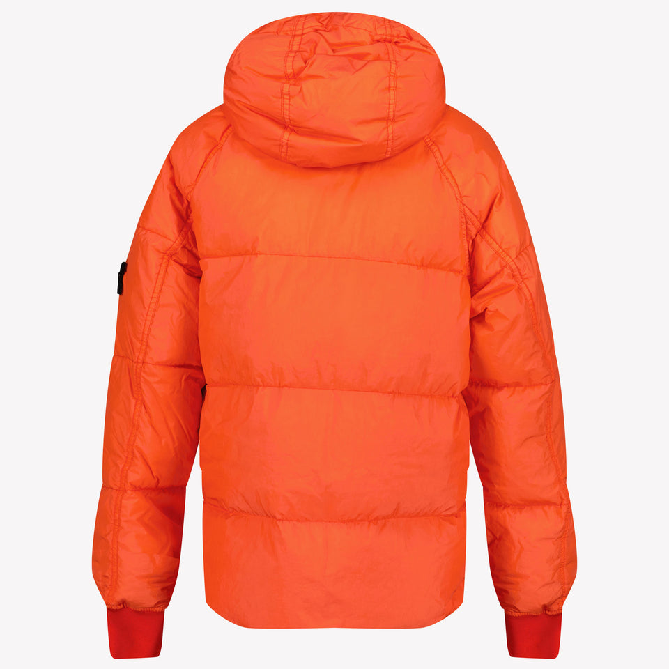 Stone Island Chicos Abrigo de invierno Naranja