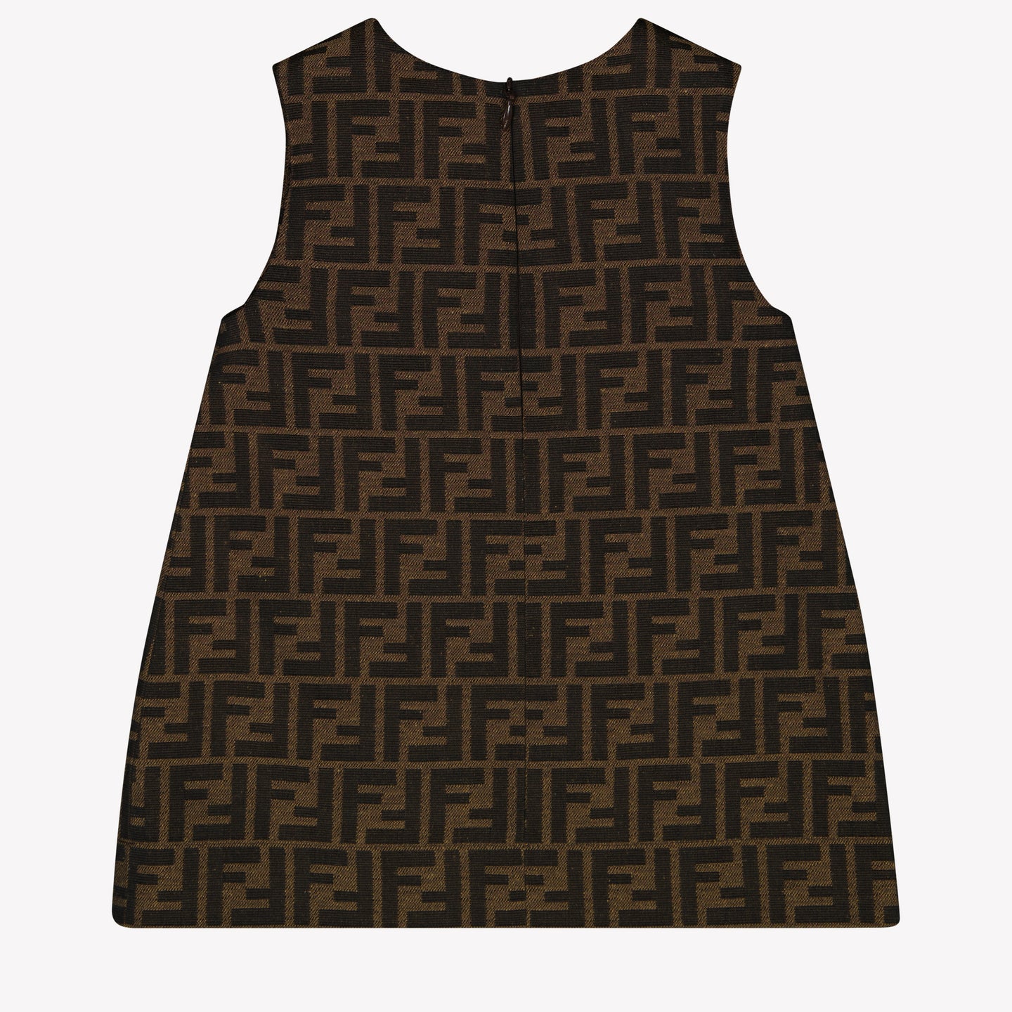 Fendi Bambino Ragazze Vestito Marrone