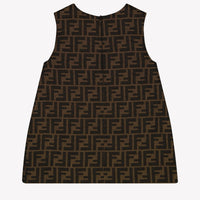 Fendi Baby Mädchen Kleid Braun