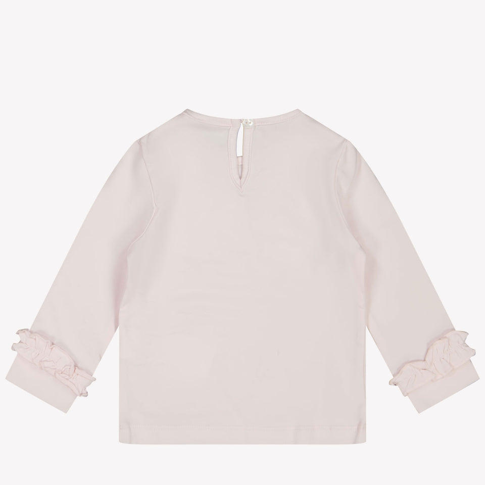 Lapin House Baby Filles T-shirt Rose Léger