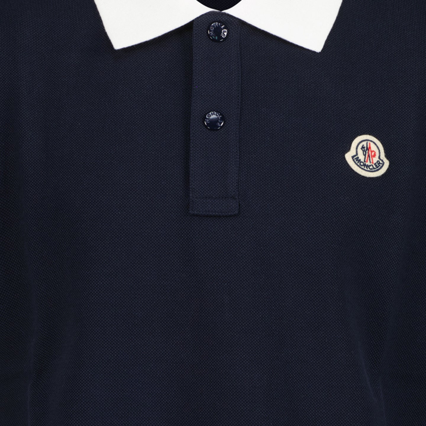 Moncler Chicos Polo Navy