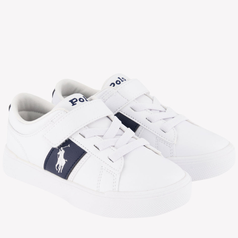 Ralph Lauren PS Frazier Chicos Zapatillas Blanco