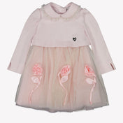 MonnaLisa Baby piger kjole lyserosa