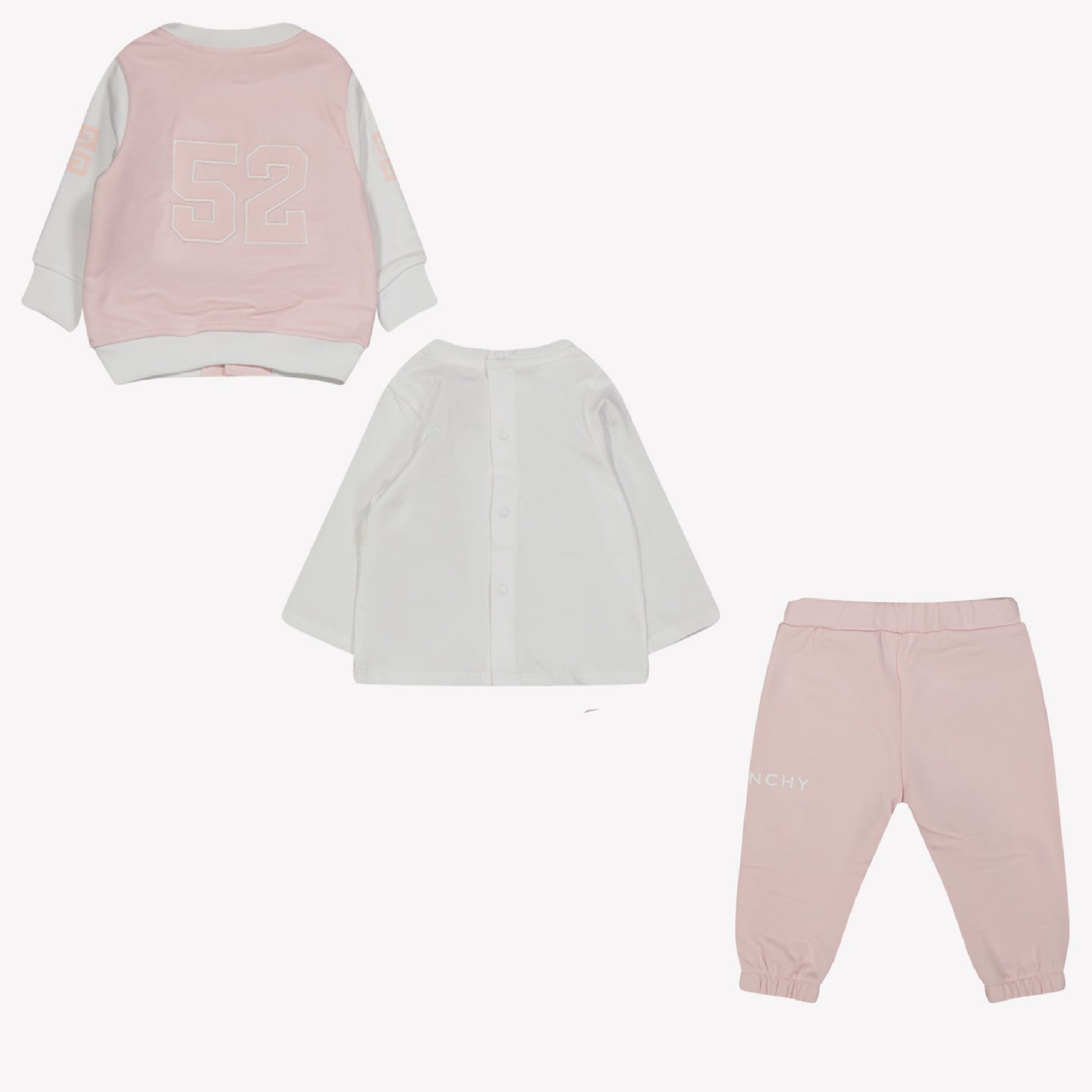 Givenchy Bébé Filles Tenue de jogging Rose Léger