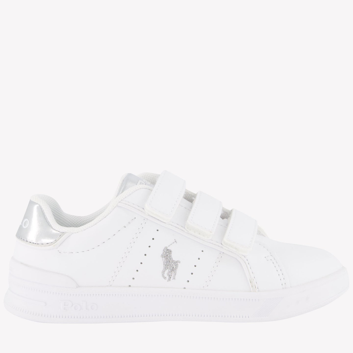 Ralph Lauren Heritage Court girls sneakers White