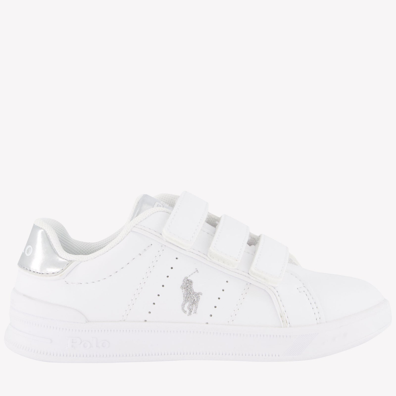 Ralph Lauren Tribunal Chicas Zapatillas Blanco