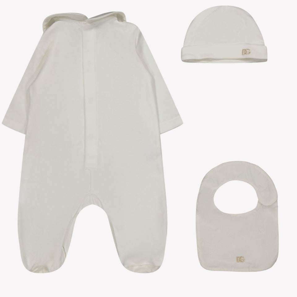 Dolce & Gabbana Bambino Unisex Tuta in scatola Bianco