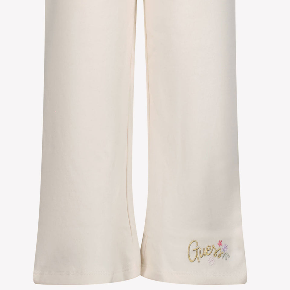 Guess Enfant Filles Pantalon blanc