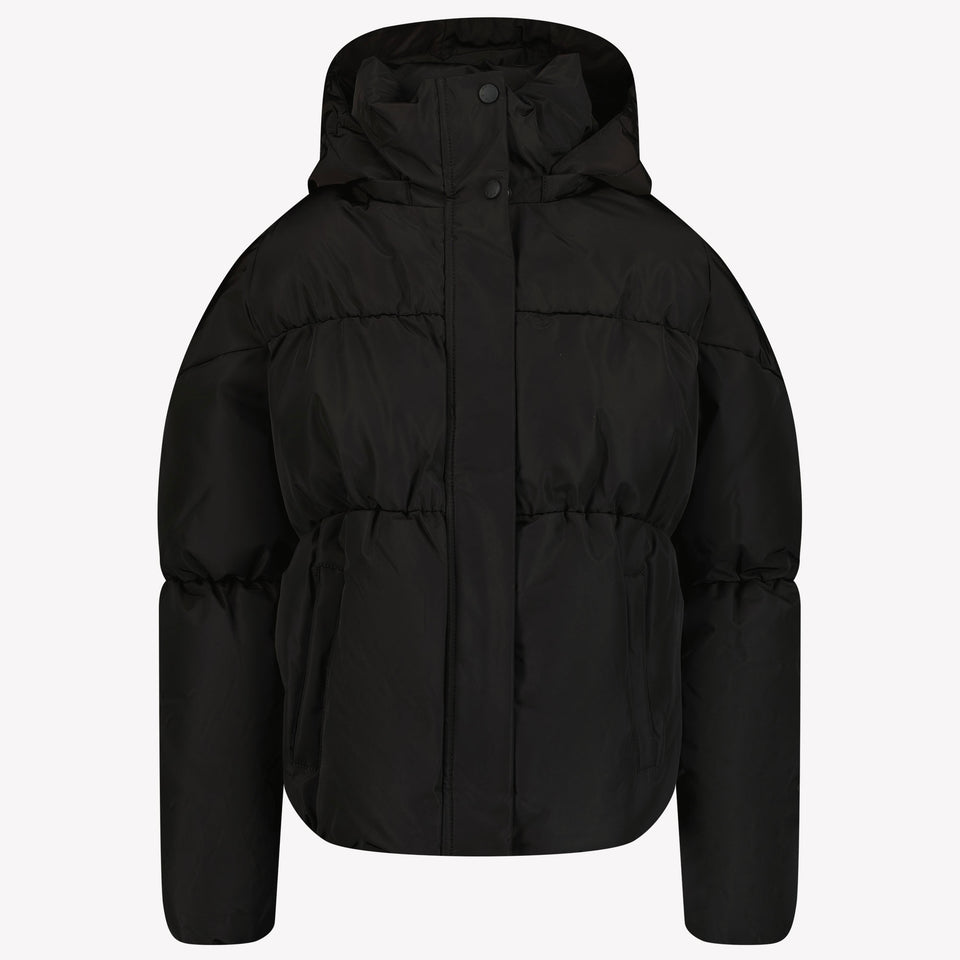 Airforce Mädchen Winterjacke Schwarz