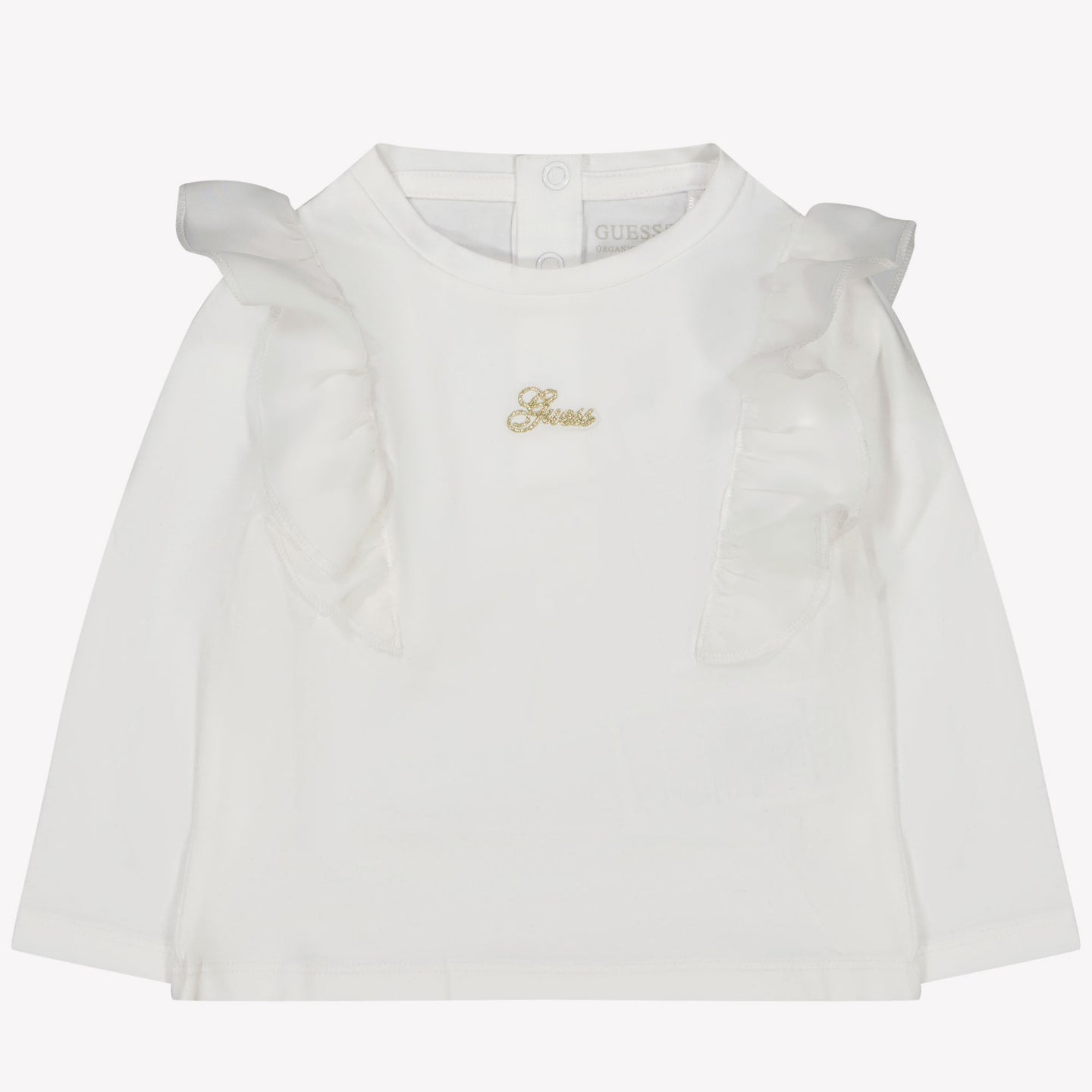 Guess Bébé Filles T-shirt de blanc