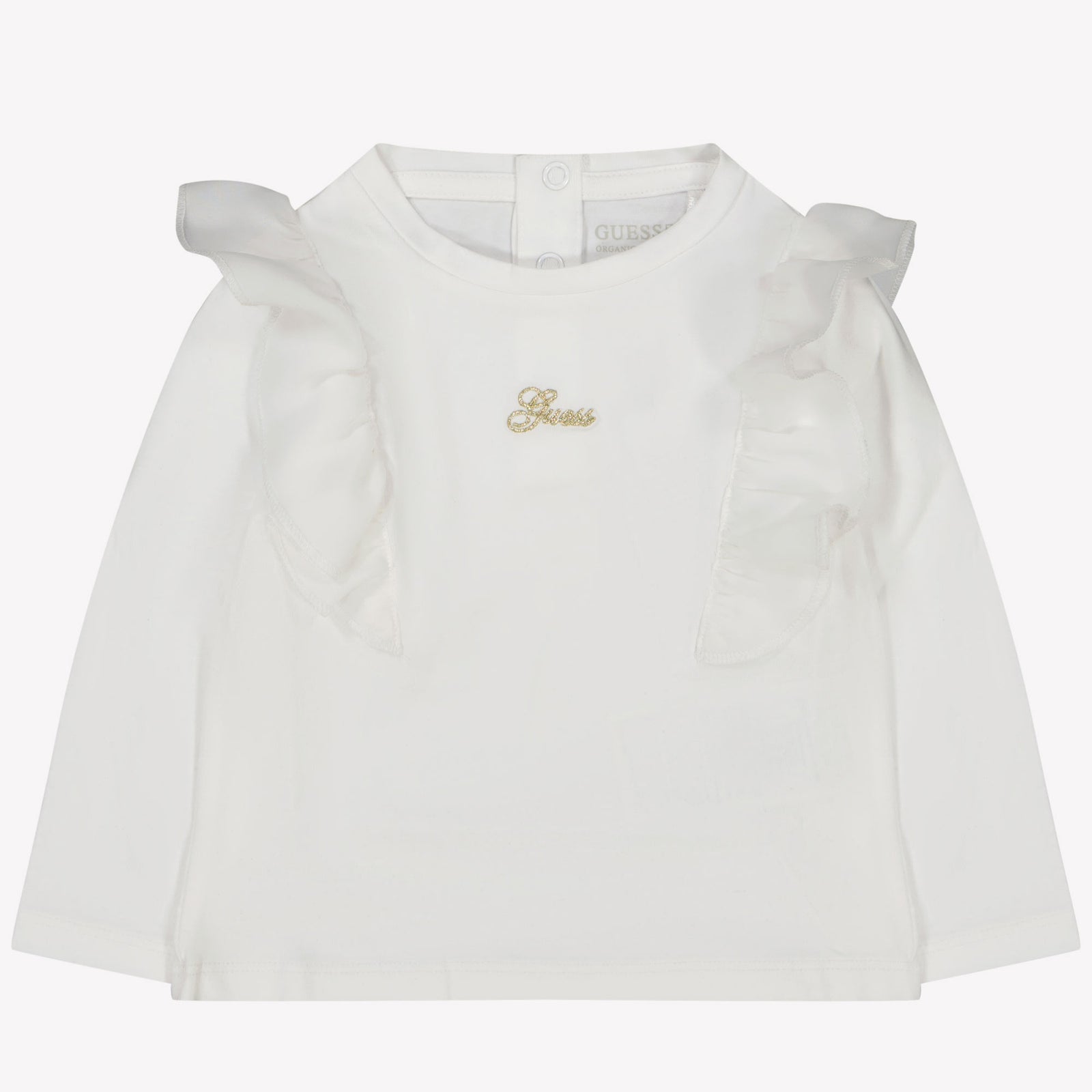 Guess Bambino Ragazze Maglietta Bianco Sporco