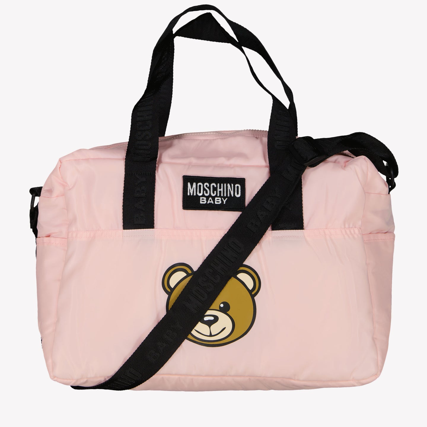 Moschino Baby Unisex Wickeltasche Hellrosa