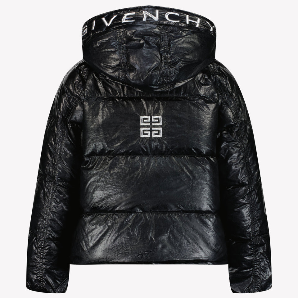 Givenchy Mädchen Winterjacke Schwarz