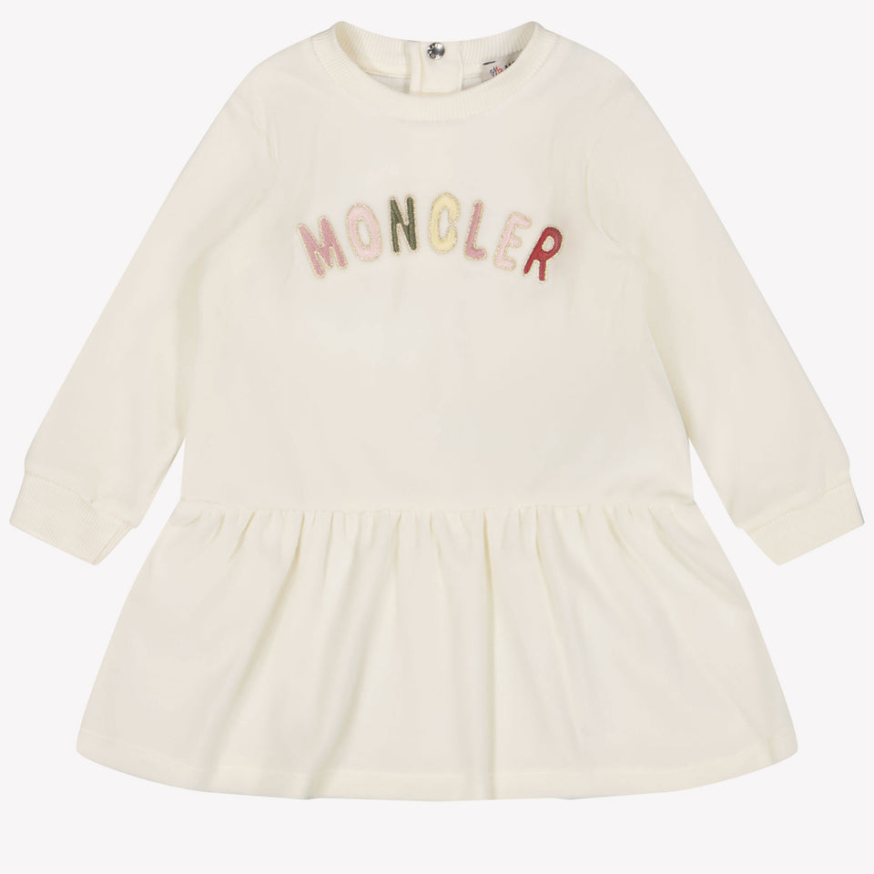 Moncler Baby Mädchen Sich weiß abziehen