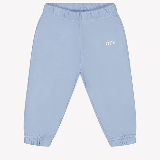 Off-White Bebé Chicos Pantalón Azul Claro