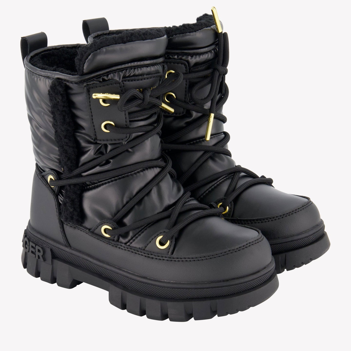 Tommy Hilfiger Chicas Botas de nieve Negro