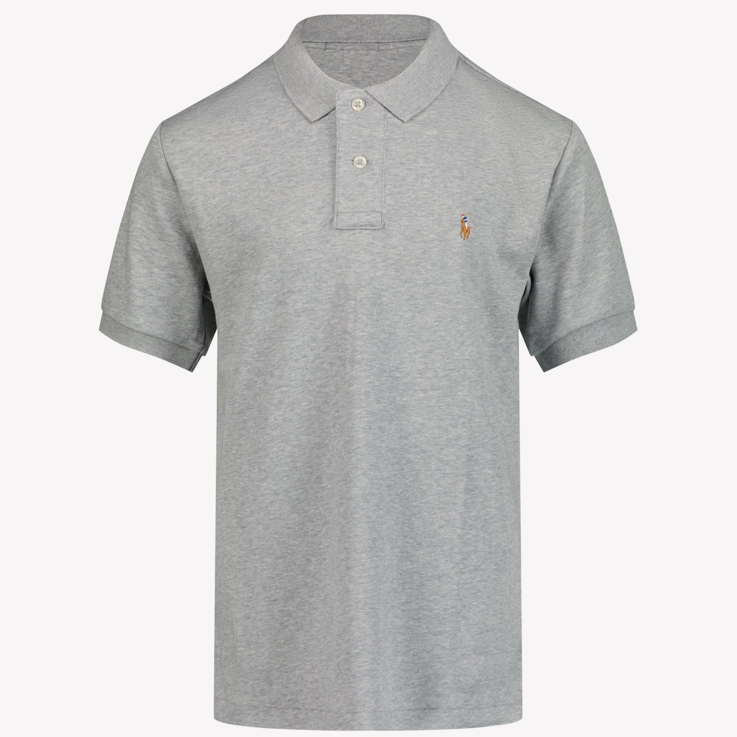 Ralph Lauren Chicos Polo Gris Claro