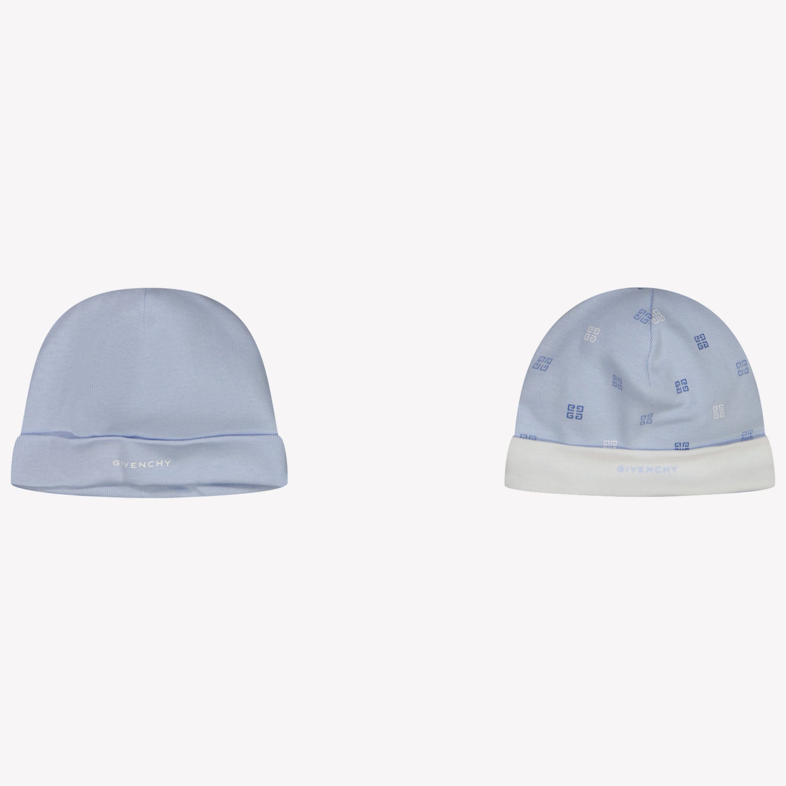 Givenchy Bébé Unisexe Bonnet Bleu Clair