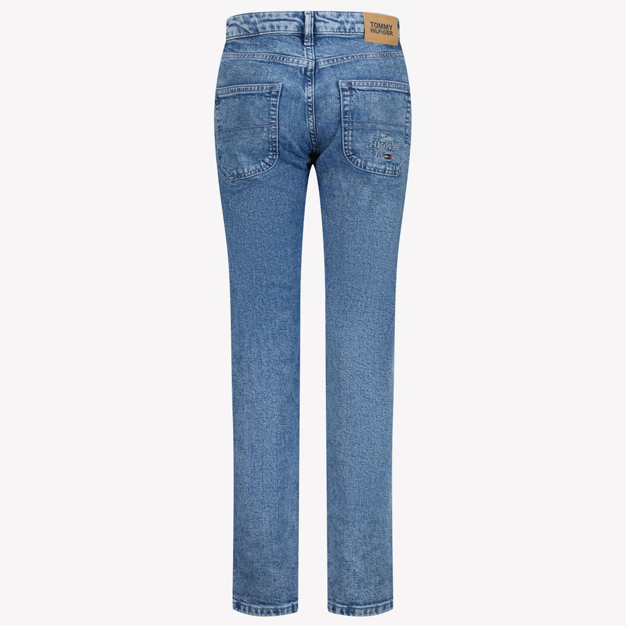 Tommy Hilfiger Enfant Garçons Jeans Bleu