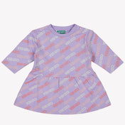 Kenzo Kids Bebé Chicas Vestido Lila