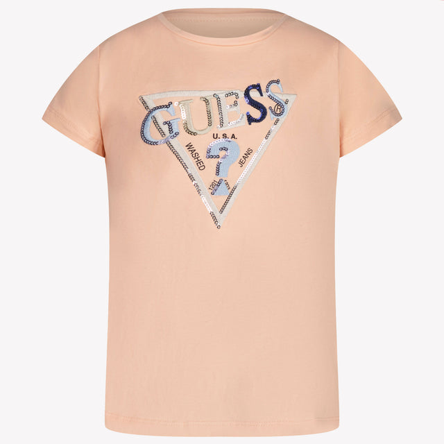 Guess Children's girls in t-shirt Salmon