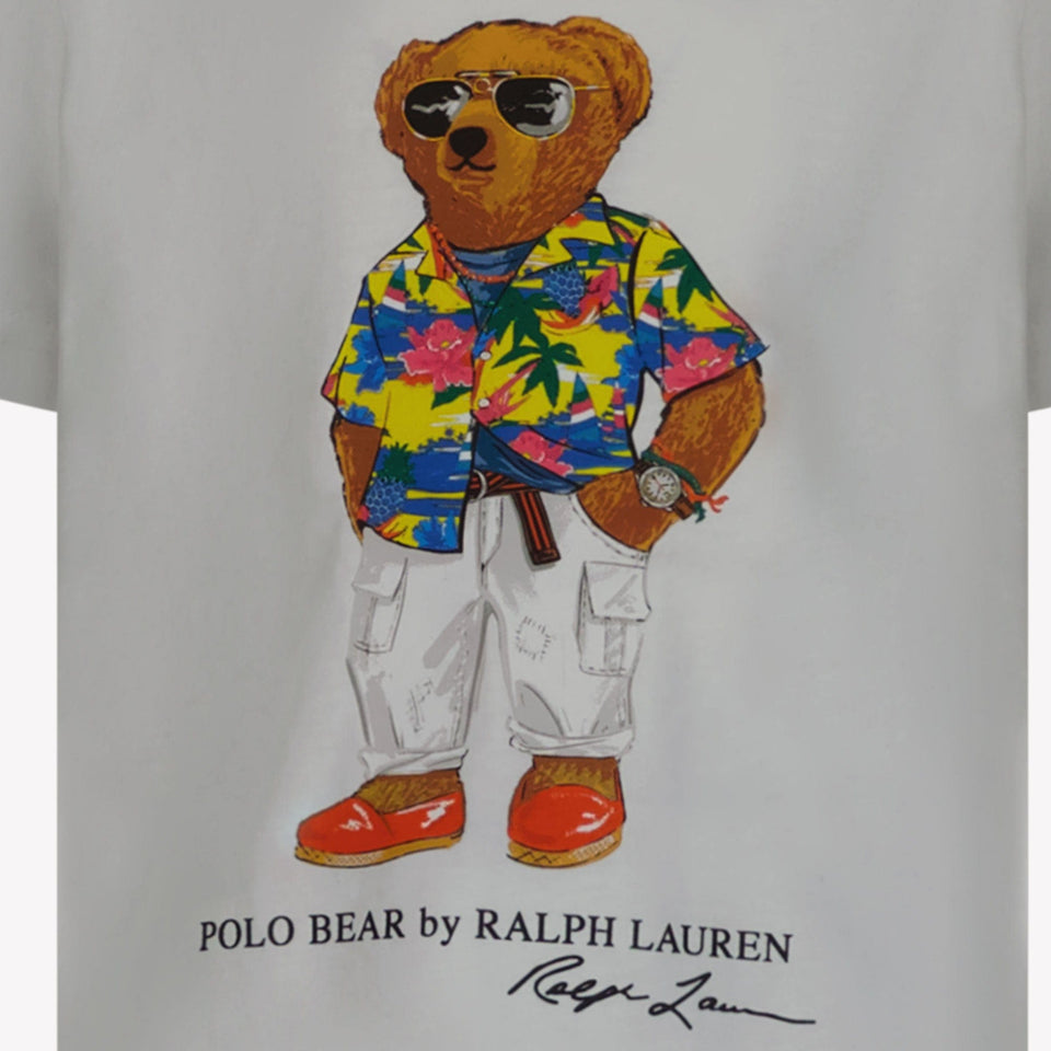 Ralph Lauren Kinder Jongens T-Shirt Wit